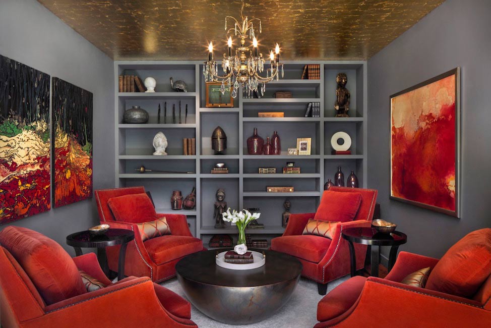 luxury library home design greenwich ct décor aid