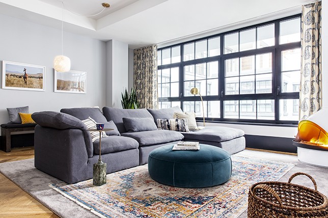 unique modern gray sofa inspiration