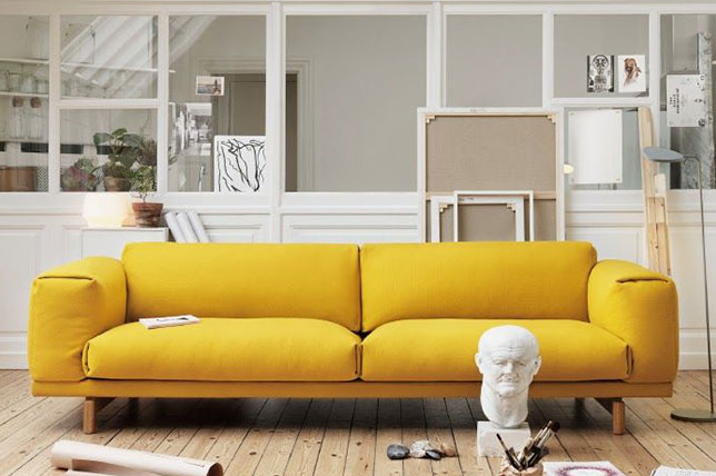 burnt yellow design trends