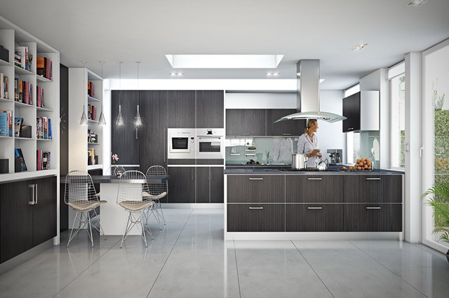 Home Interior Black Kitchen Cabinets The Amazing Kitchen
