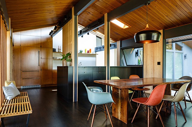 mid century modern kitchen interior design