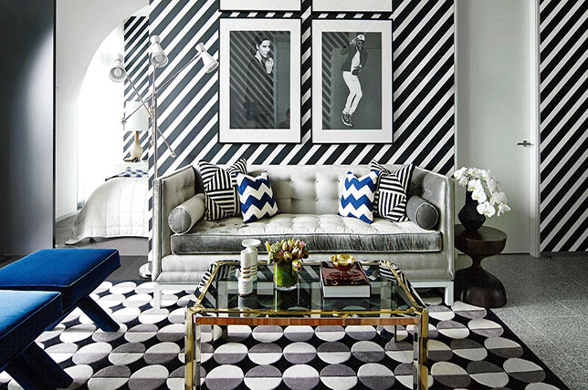 striped living room paint ideas