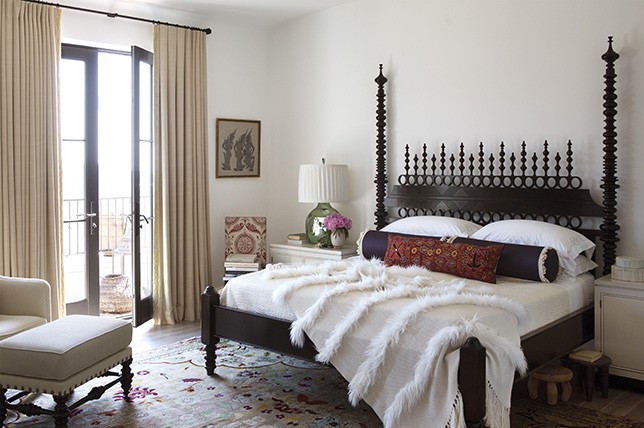 bohemian style bedroom design