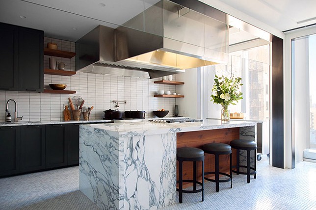 contemporary style interior design kitchen