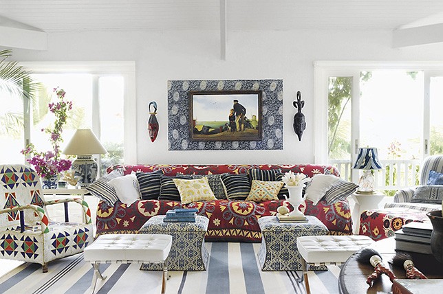 eclectic style home prints