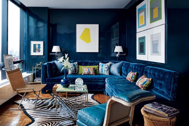 best living room paint colors peacock blue