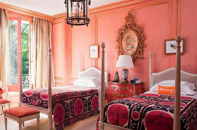 pink bedroom paint colors