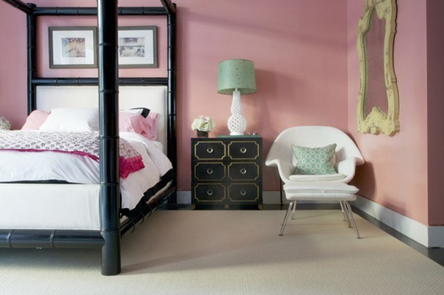 rose pink bedroom paint colors