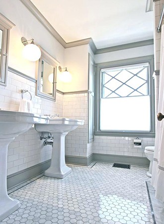 Master Bathroom Renovation White Bright Small Bathroom Eating