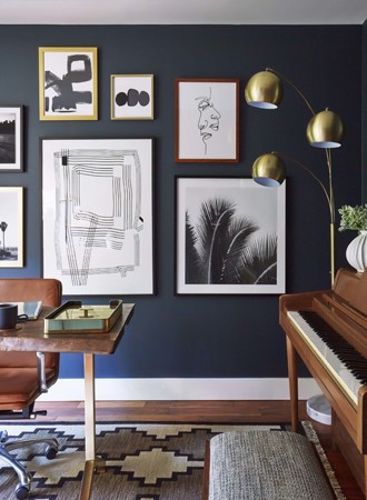 deep blue best interior paint for office