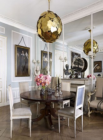 dining room maximalism