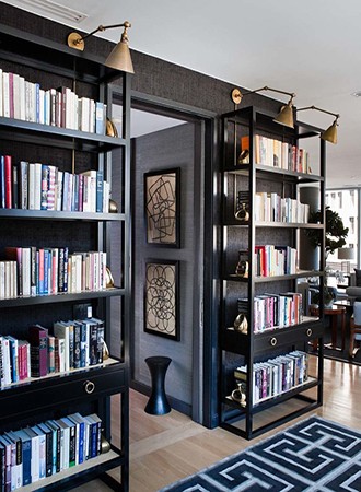 small space home library ideas