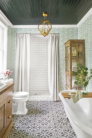 ceiling bathroom paint colors