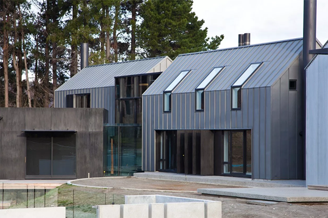 zinc metal roofing ideas