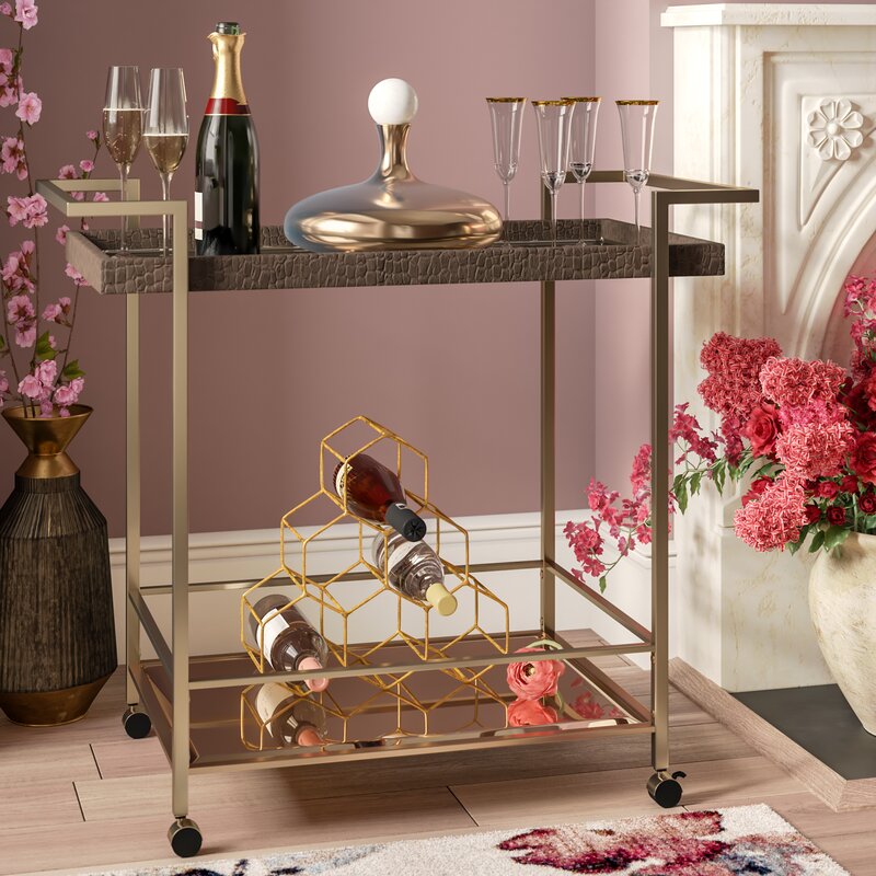 bar cart art deco