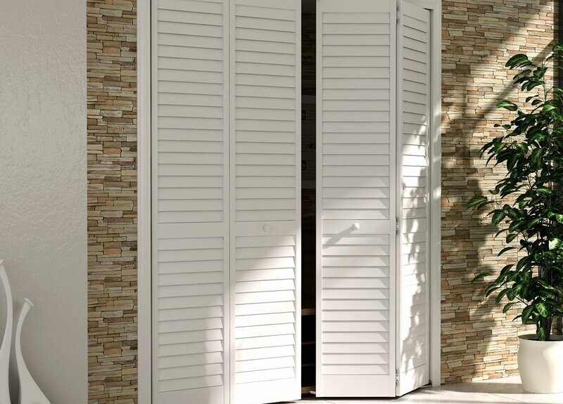 louvered doors