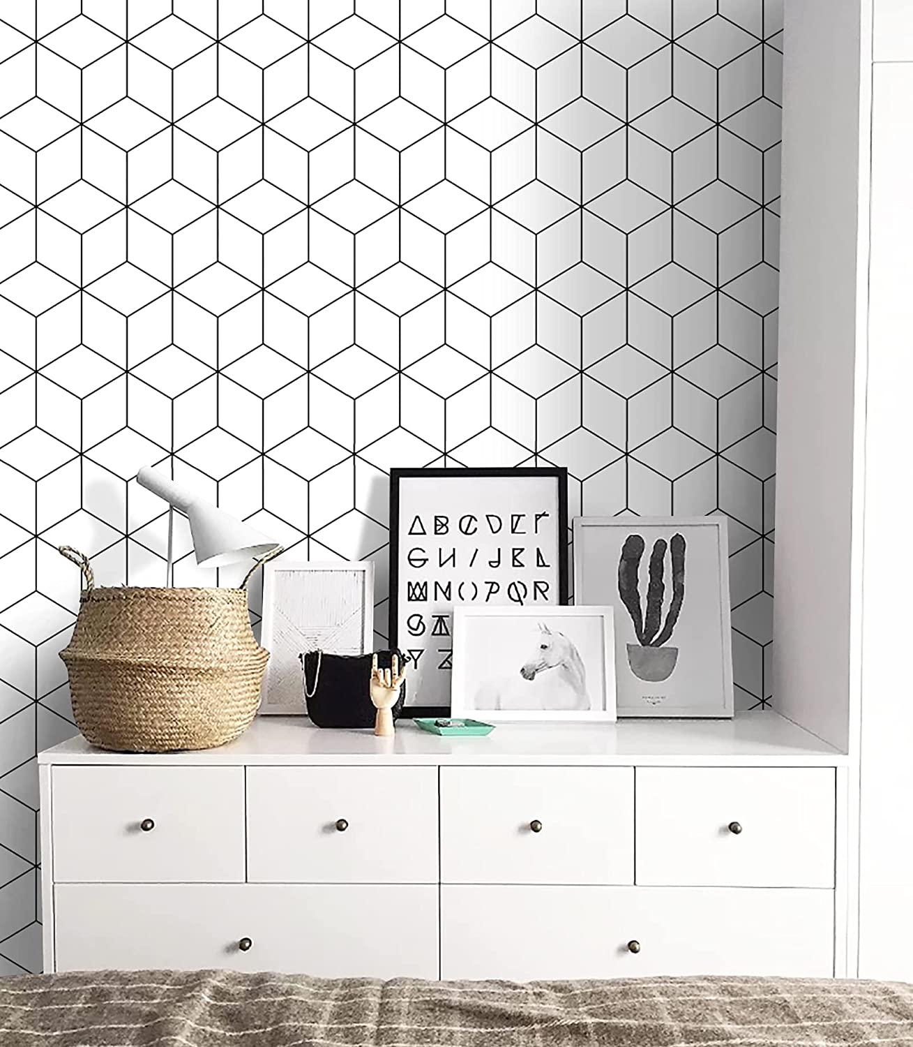 bold geometric wallpaper