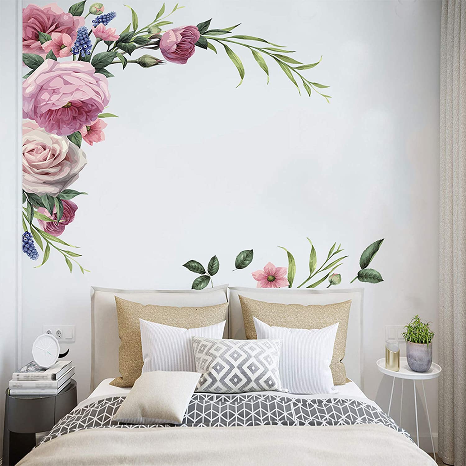 floral bedroom wallpaper