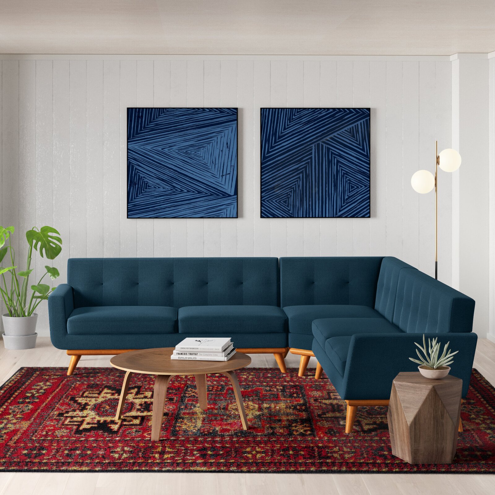 jewel tone sectional