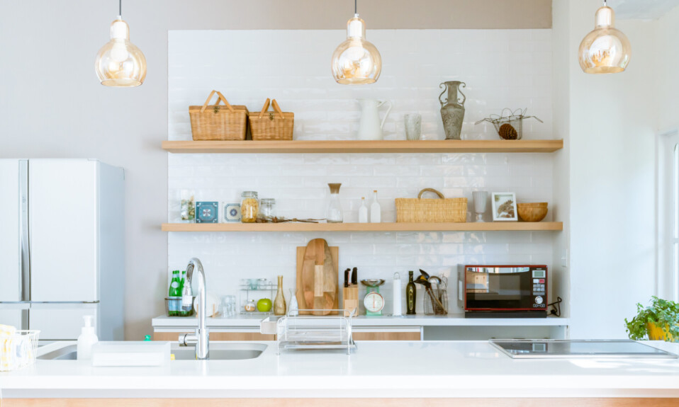 kitchen shelving