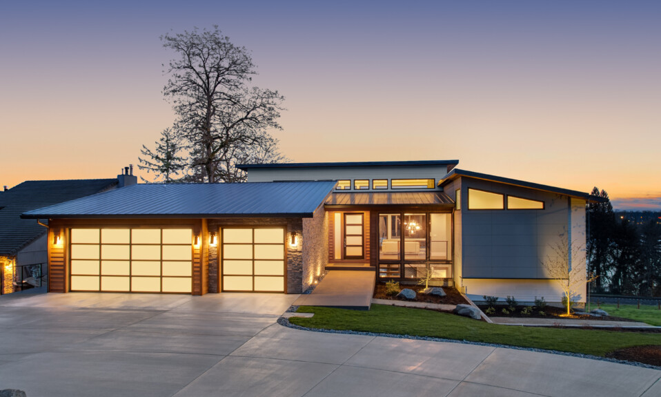 modern house exterior
