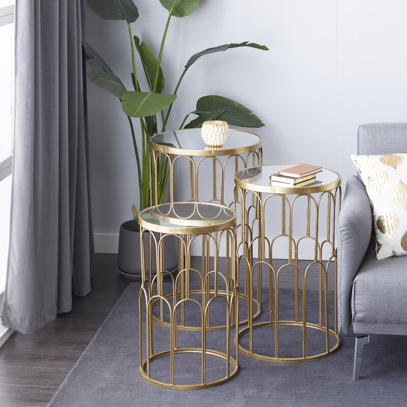 nesting tables living room