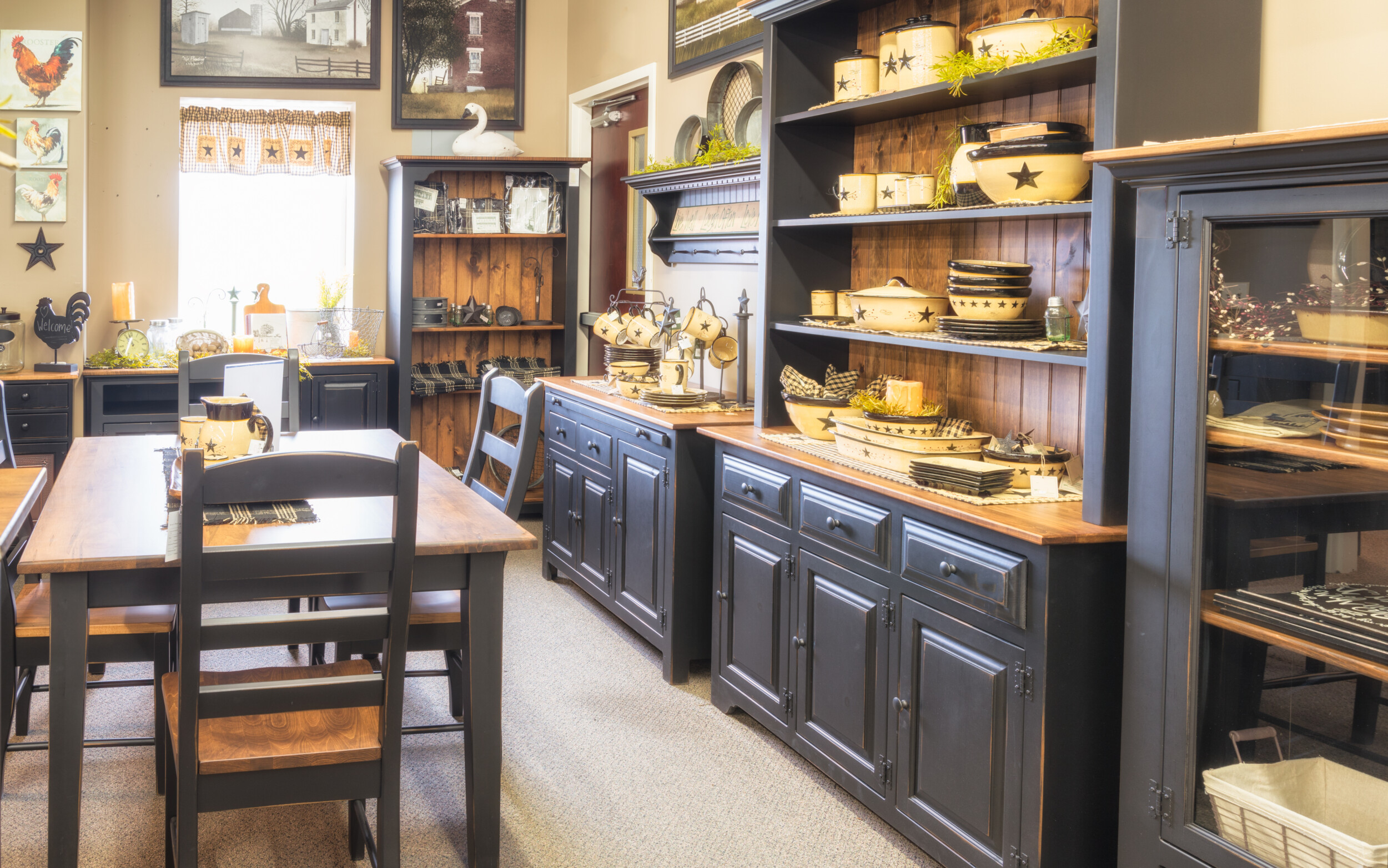 traditional kitchen armoire