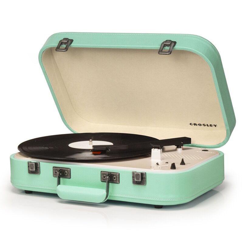 vintage mint record player