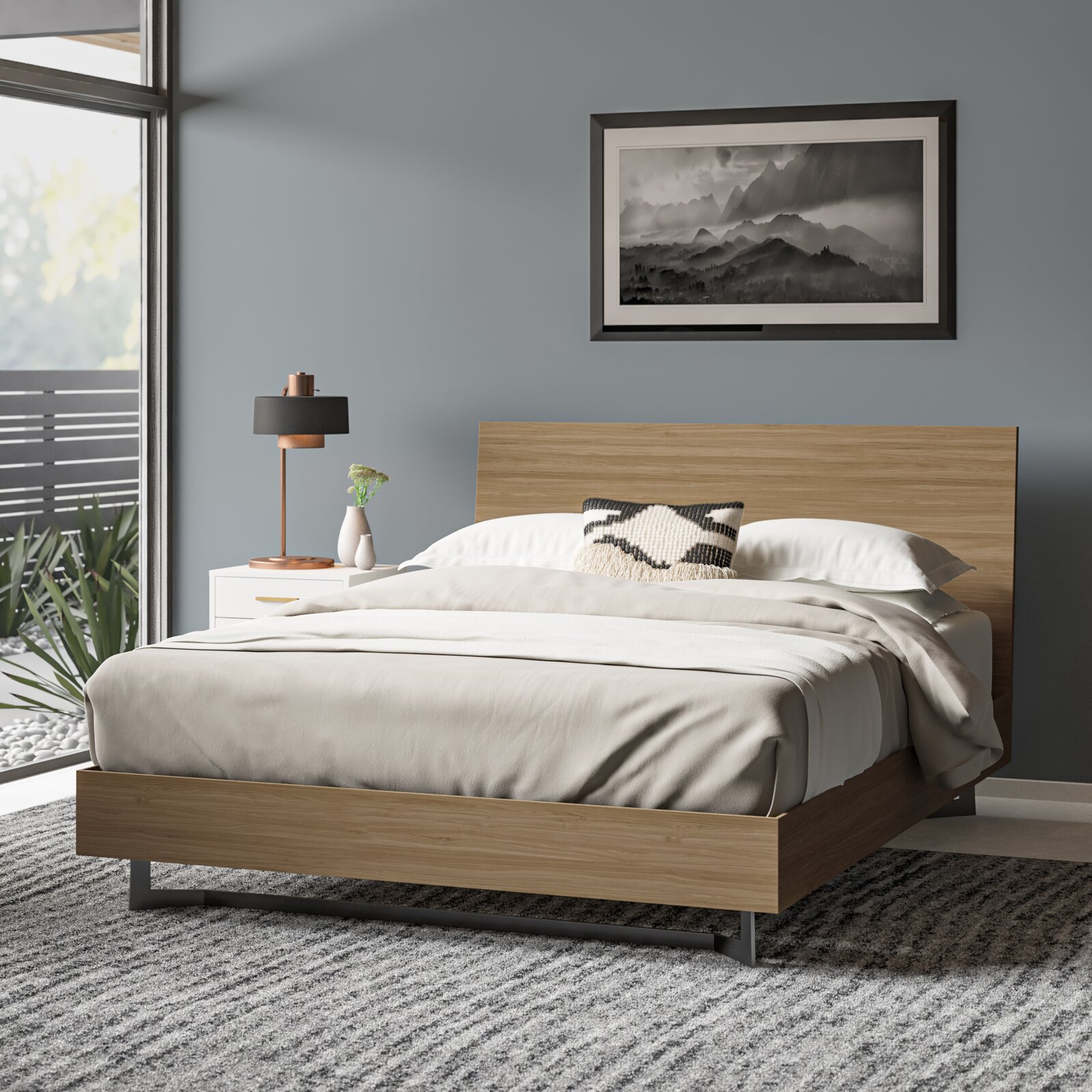 Modern Platform Bed