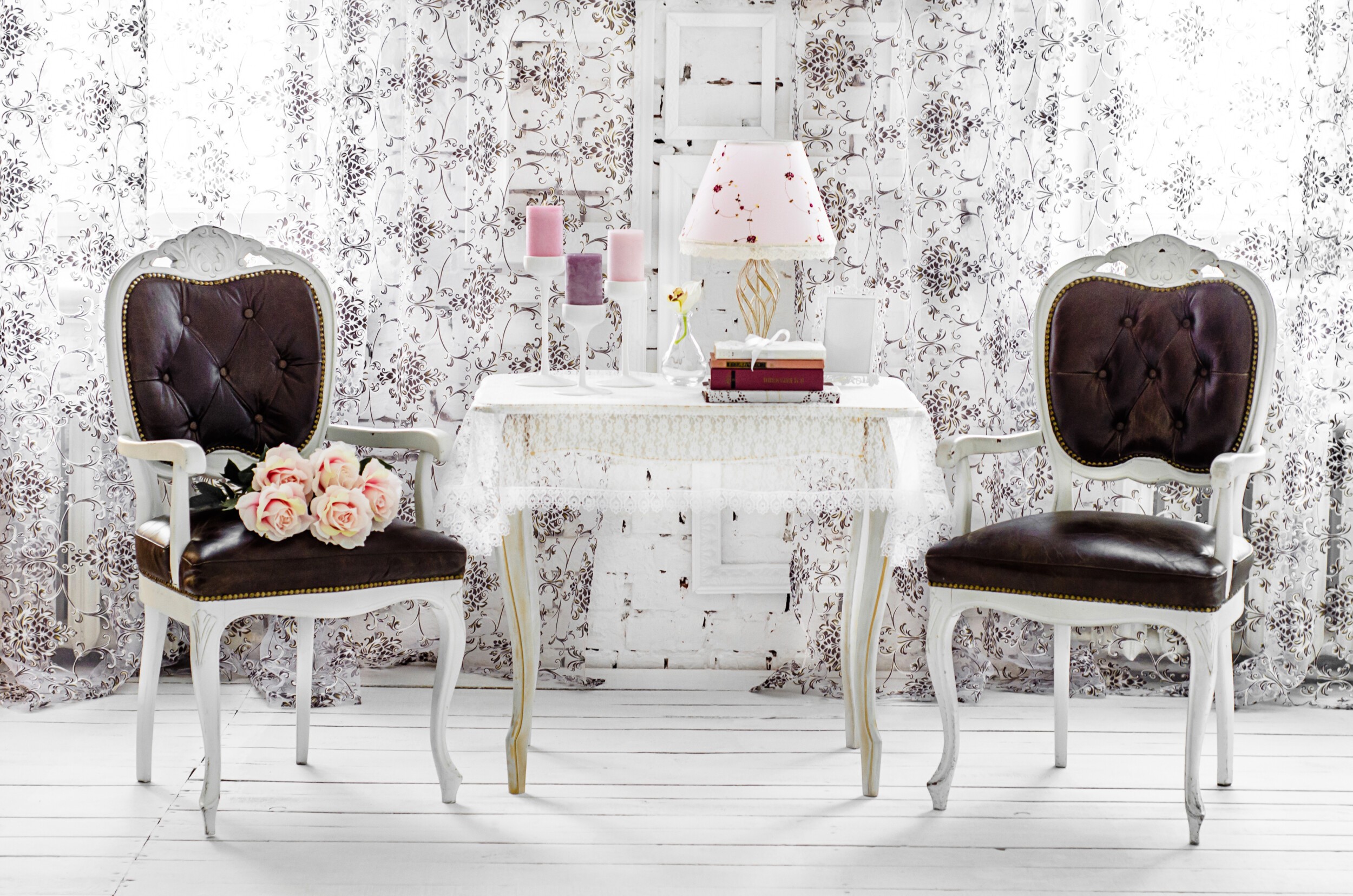 Shabby chic chairs