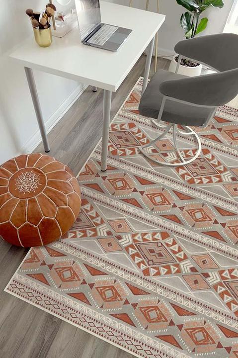 Terracotta Southwestern Flavored Rug