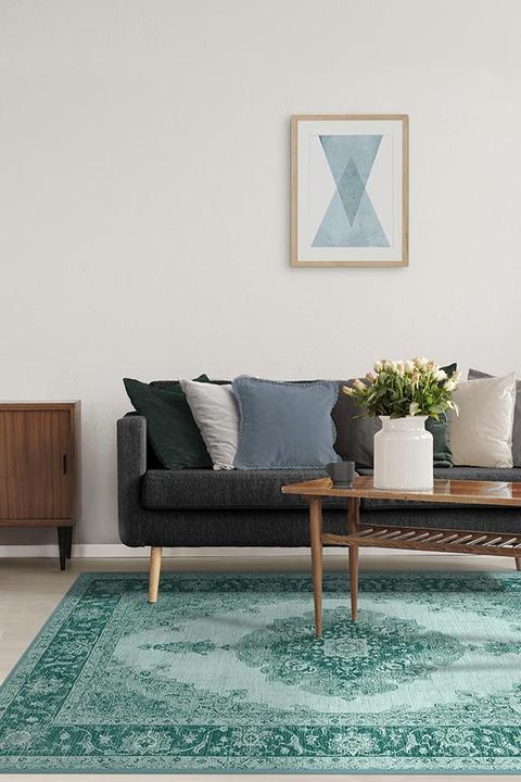 15 Stunning Rugs That Go With A Grey Couch - Décor Aid