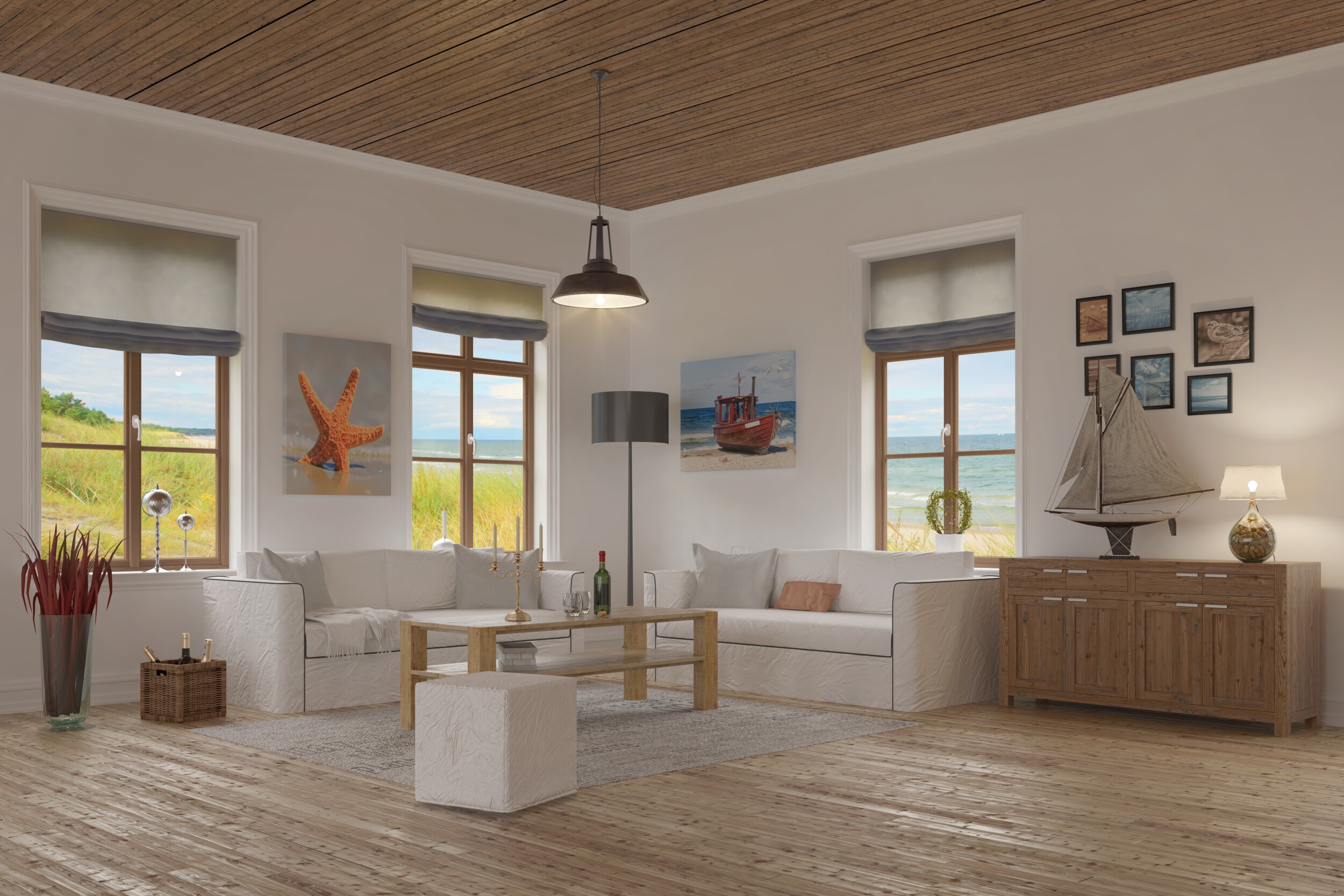 living room - baltic sea