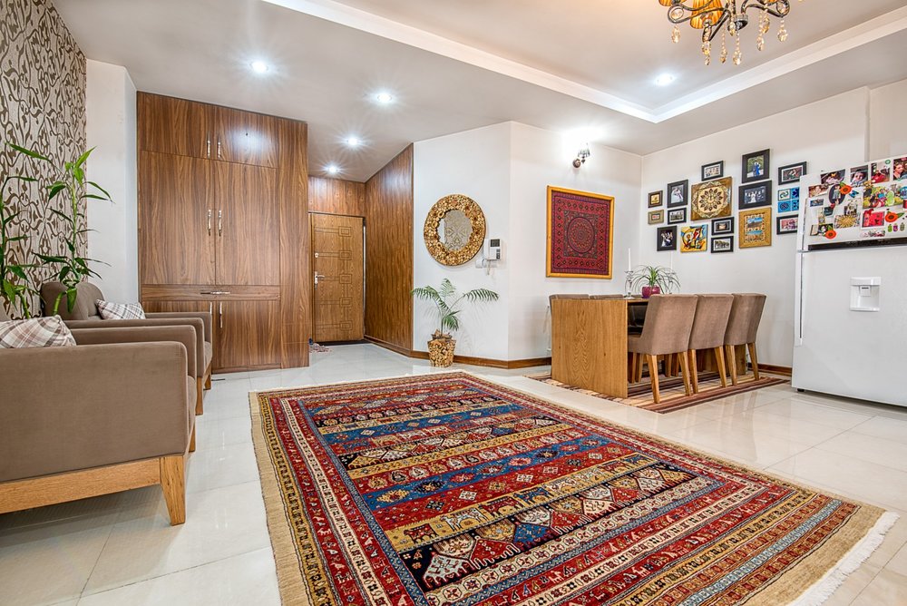 wzorzysty orientalny dywan vintage