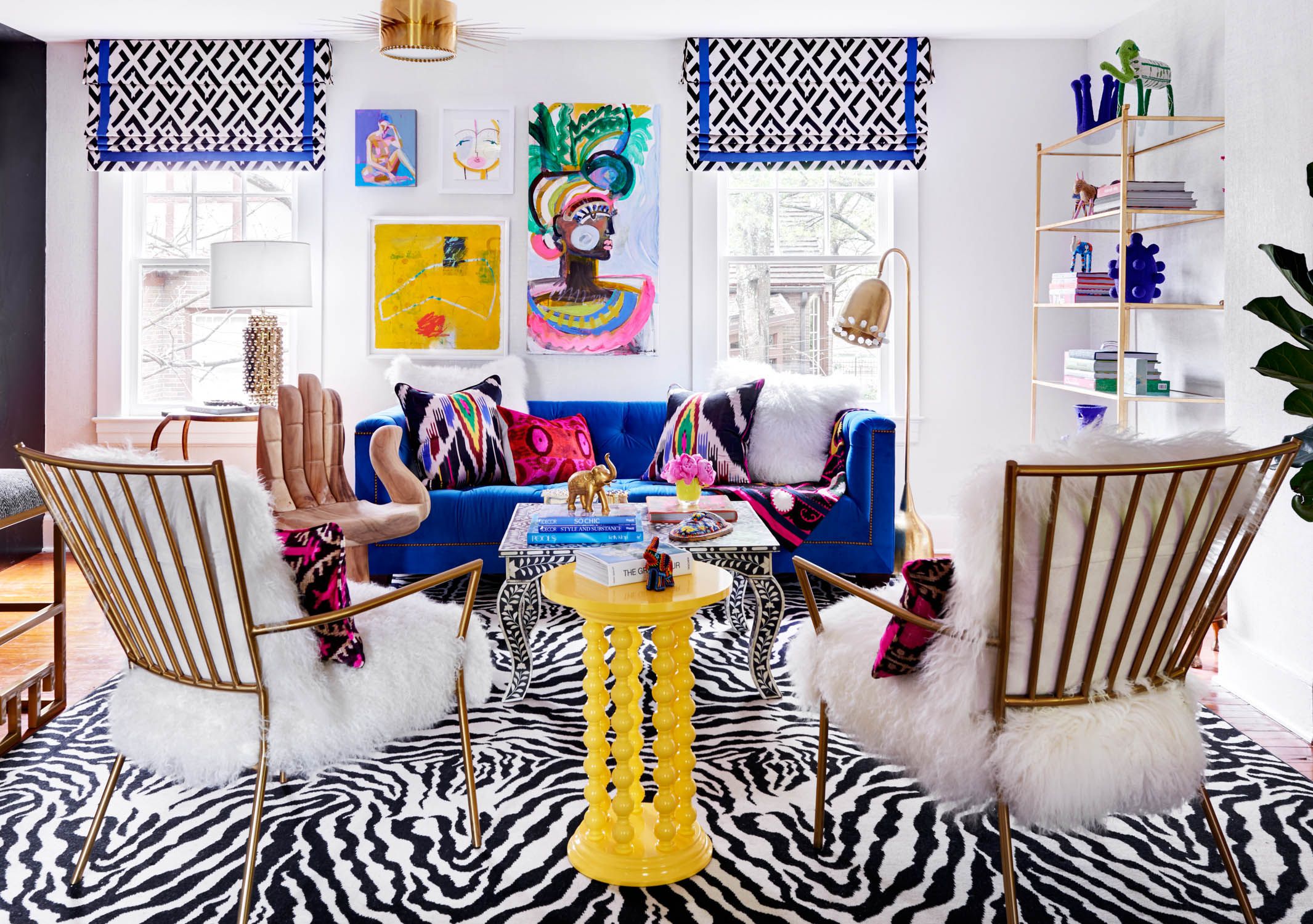 Room With Eclectic And Whimsical Decor