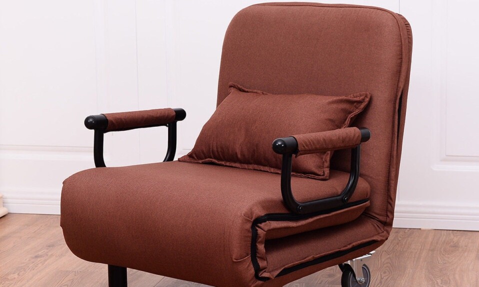 convertible sofa bed folding arm chair sleeper